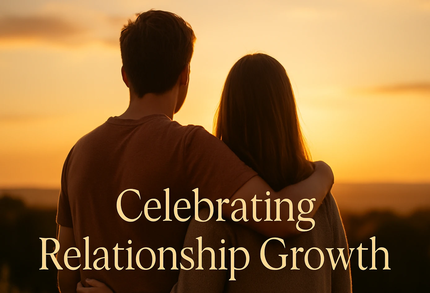 Couple celebrating their stronger bond
