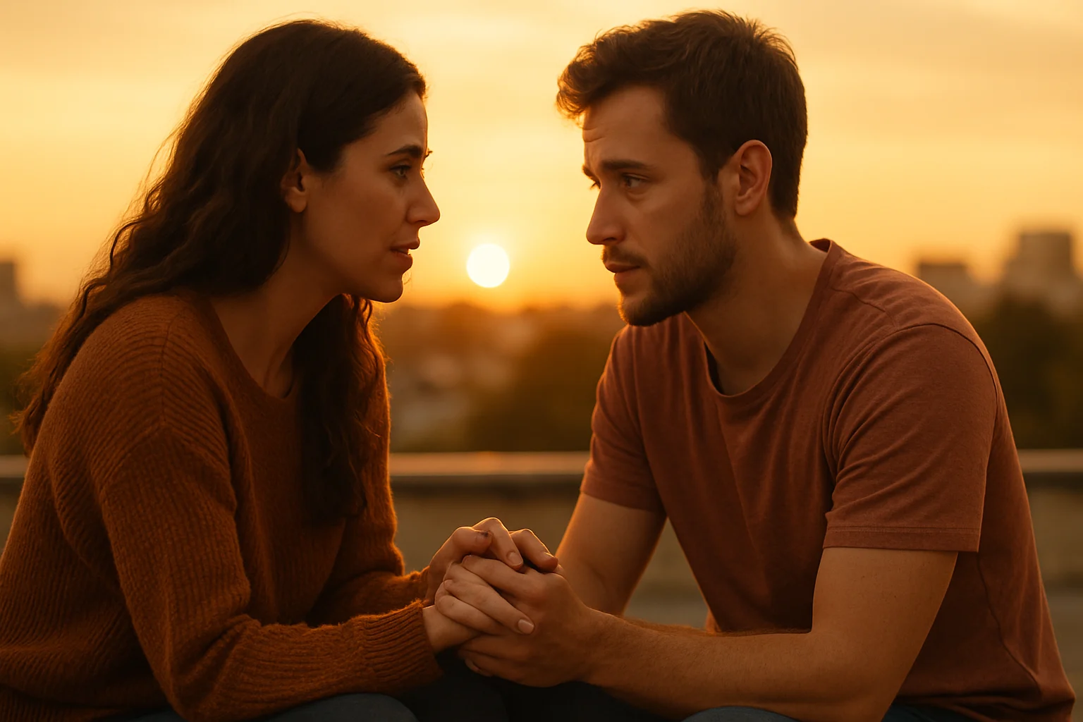 Couple sharing a moment to build emotional intimacy