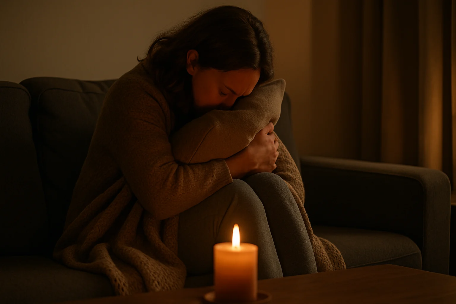 Woman reflecting on healing after betrayal