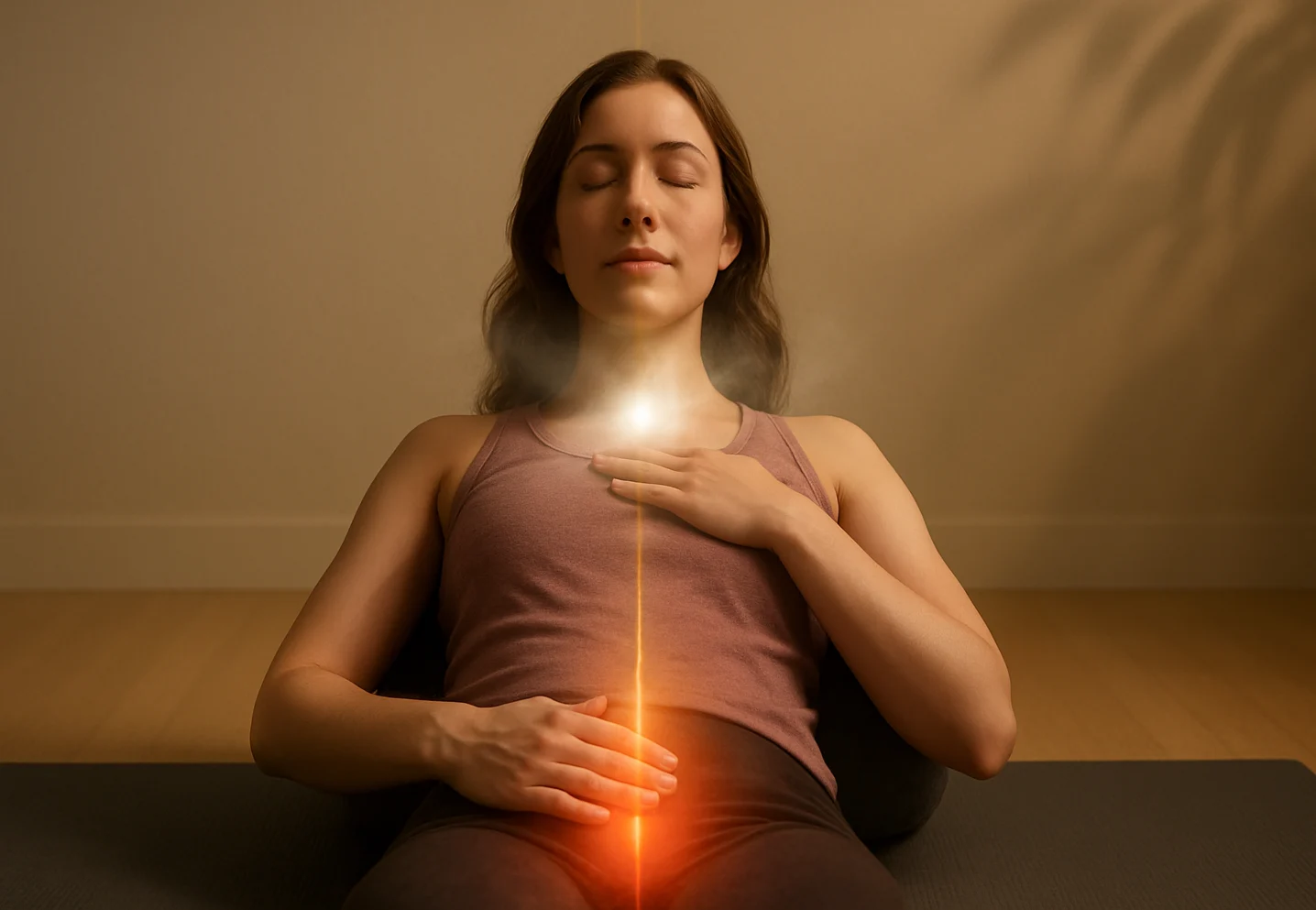 woman experiencing energy flow in tantric practice