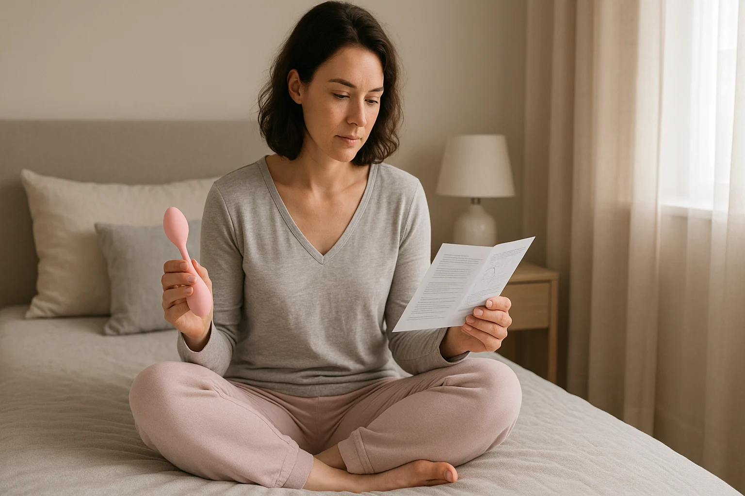 How to use pelvic floor massage tool
