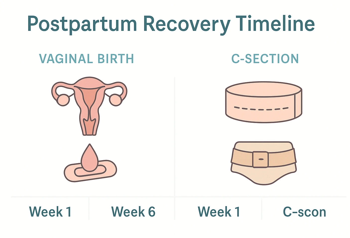 Postpartum recovery timeline for resuming intimacy